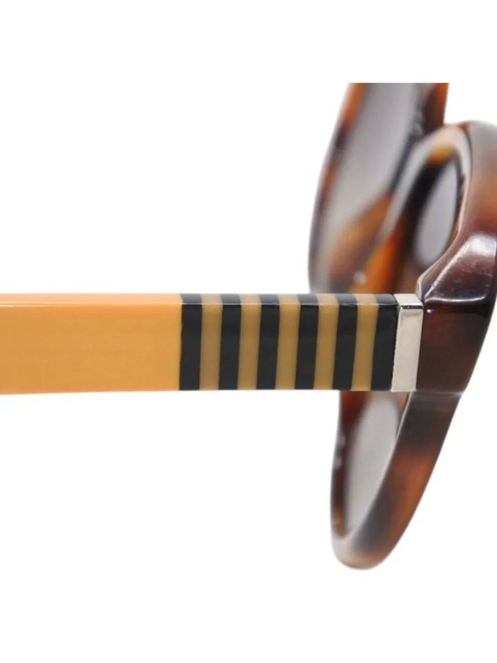 Fendi Sunglasses Eyewear S Tortoiseshell Color Yellow